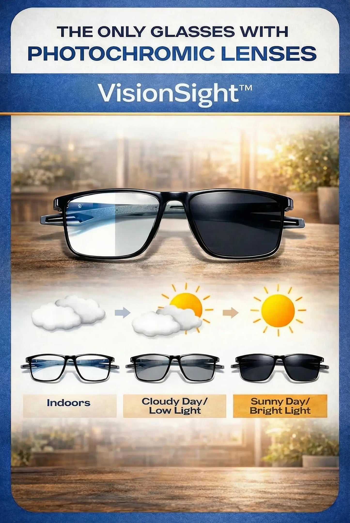 VisionSight 3-in-1 Reading Glasses