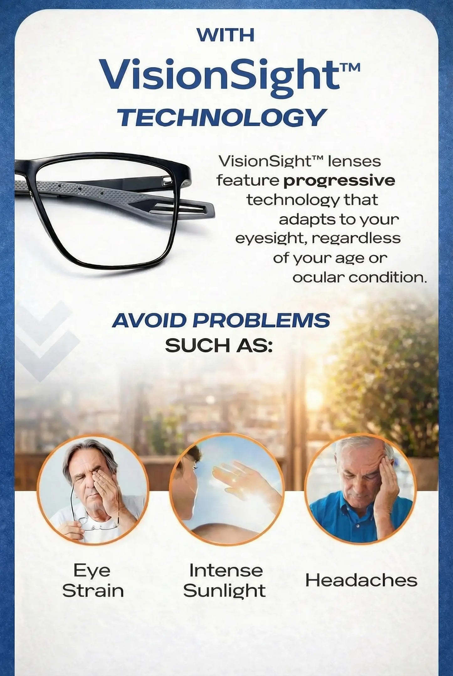 VisionSight 3-in-1 Reading Glasses